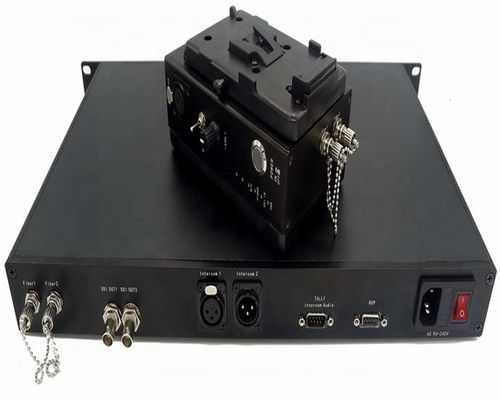 テレビのスタジオ信号の光学伝達CCU EFPの英国のカメラSDIの通話装置の検数遠隔PGM Genlock