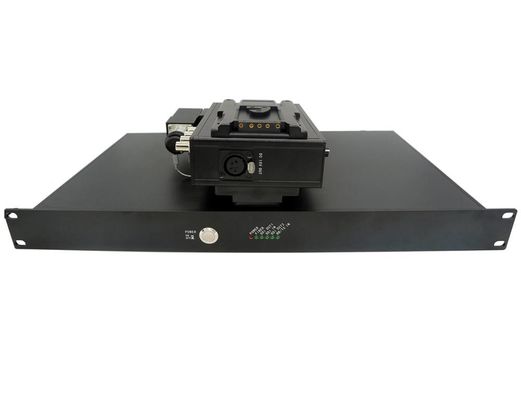 SMPTE雑種繊維ケーブル上のSDの前方および帰りデータ422/485/Intercom/回線レベルの音声が付いている3G繊維のカメラ システム