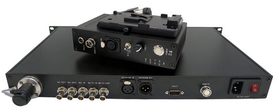 HDTV SDI/Ikegami OCP-100/Genlock/Intercoの生きているスタジオの生産のためのカメラのアダプター・ベース機構の場所の繊維光学のカメラ