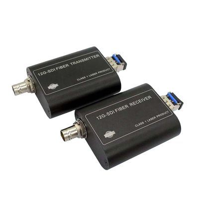 視覚繊維、4K-SDI視覚のコンバーター上の12G-SDIは、1つの超CH HD信号SMPTE ST-2082に繊維10以上のKmのSM、従う、