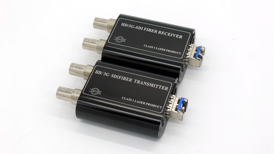 素晴しい3G-SDI繊維光学のコンバーター ビデオSFPの放送3G/HD-SDI可聴周波データ イーサネット繊維の光学エクステンダー