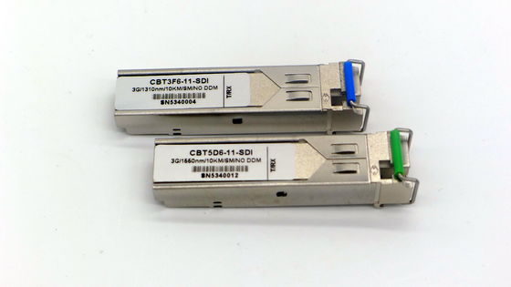 12G 4K SDIのビデオ伝送SFPのトランシーバーCWDM