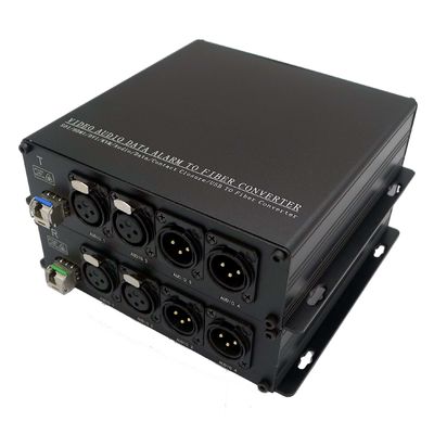 繊維のコンバーターのコンバーター/トランシーバー/送信機および受信機への放送2-CH 2方法3 Pin Xlr