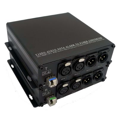 繊維のコンバーターのコンバーター/トランシーバー/送信機および受信機への放送2-CH 2方法3 Pin Xlr