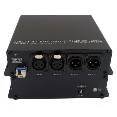 繊維のコンバーターのコンバーター/トランシーバー/送信機および受信機への放送2-CH 2方法3 Pin Xlr