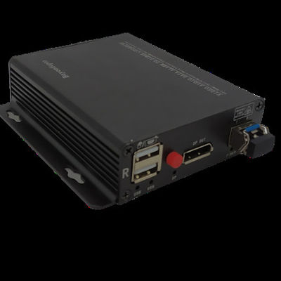 遠隔電源スイッチが付いている繊維のエクステンダーへのDisplayport