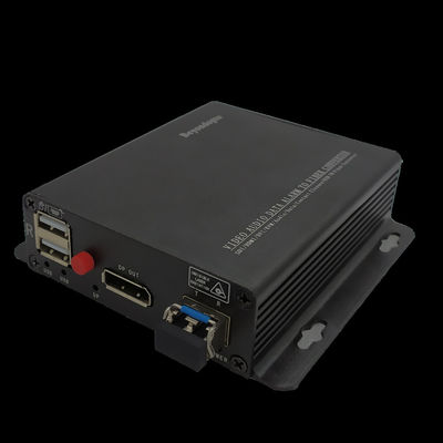 遠隔電源スイッチが付いている繊維のエクステンダーへのDisplayport