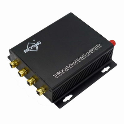 繊維のコンバーターの多重モードか単一モードへの4ch RCAの光学音声