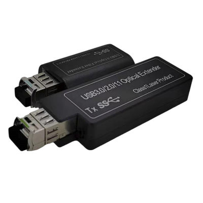 小型USB 3.0の下位互換の光ファイバーのエクステンダー