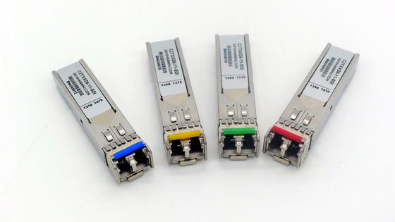 繊維のコンバーターへの音声のための単一モードCWDM SFPのトランシーバー