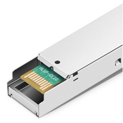 DDM二重LC繊維のコネクターが付いている単一モードSFPのトランシーバー