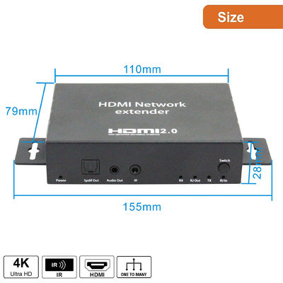 HdmiネットワークのエクステンダーTVの生産の生きている流出およびカメラの付属品